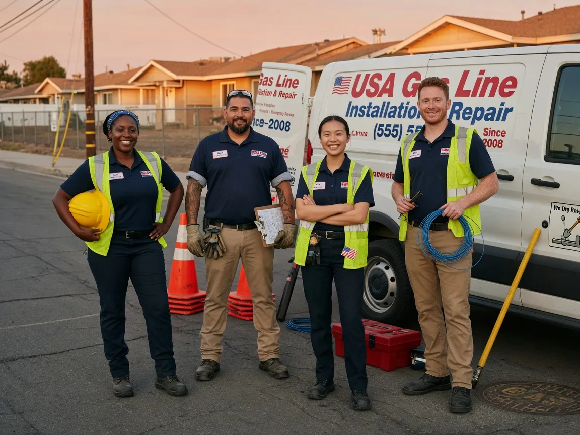 Gas Line Installation company in Washington Crossing, PA